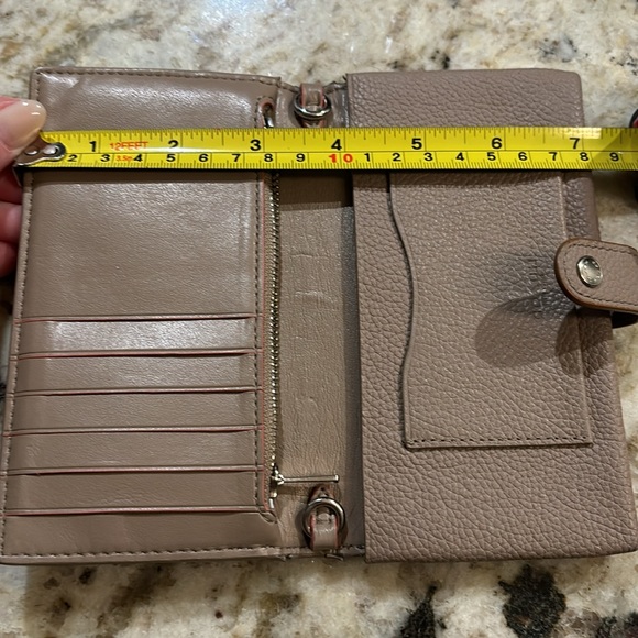 Coach card wallet. Tan. Gently used. - Picture 8 of 8